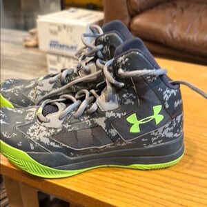 Under Armour Camouflage High-Top Sneakers